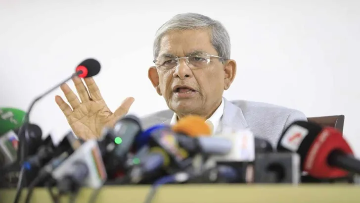 বিএনপির অবস্থান ভারতের বিরুদ্ধে নয়, শেখ হাসিনার বিরুদ্ধে: মির্জা ফখরুল