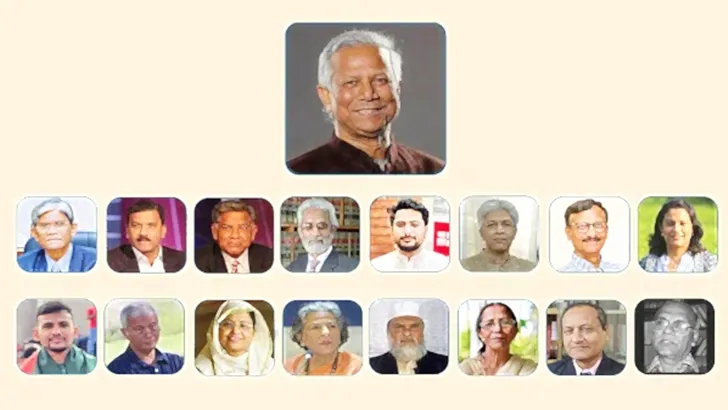 অন্তর্বর্তী সরকারের উপদেষ্টারা কে কী দায়িত্ব পেলেন