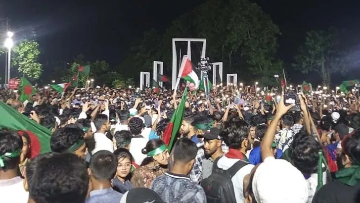 ‘শহিদি মার্চ’ কর্মসূচি থেকে ৫ দাবি ঘোষণা বৈষম্যবিরোধী ছাত্রদের