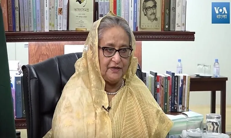 Missing people found in BNP processions, PM tells VoA