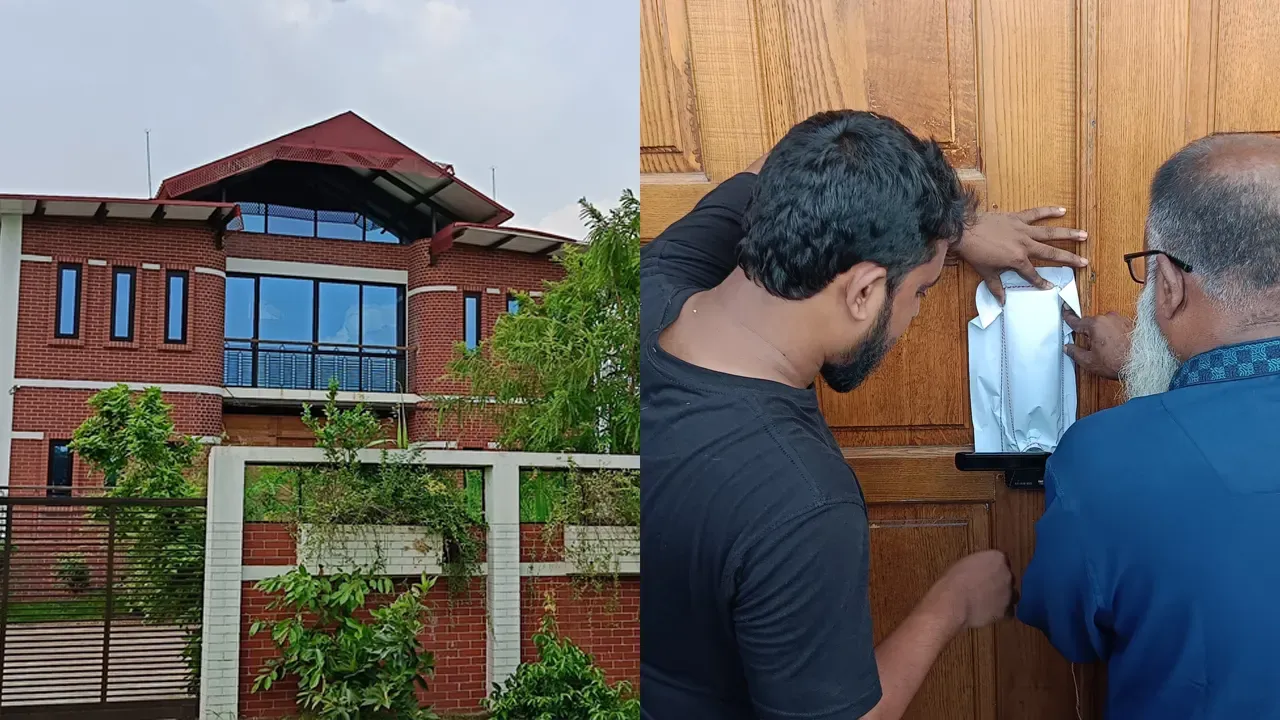 এবার বেনজীরের ডুপ্লেক্স বাড়ি জব্দ
