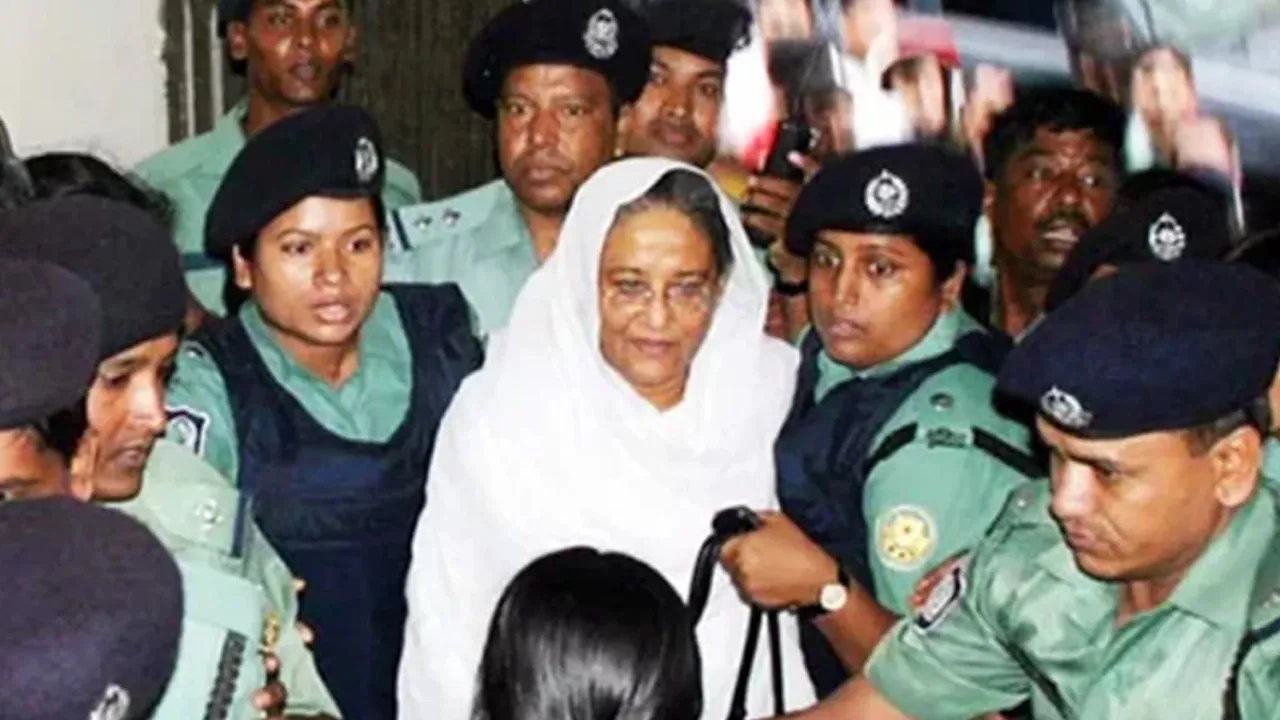 আজ শেখ হাসিনার কারাবন্দি দিবস