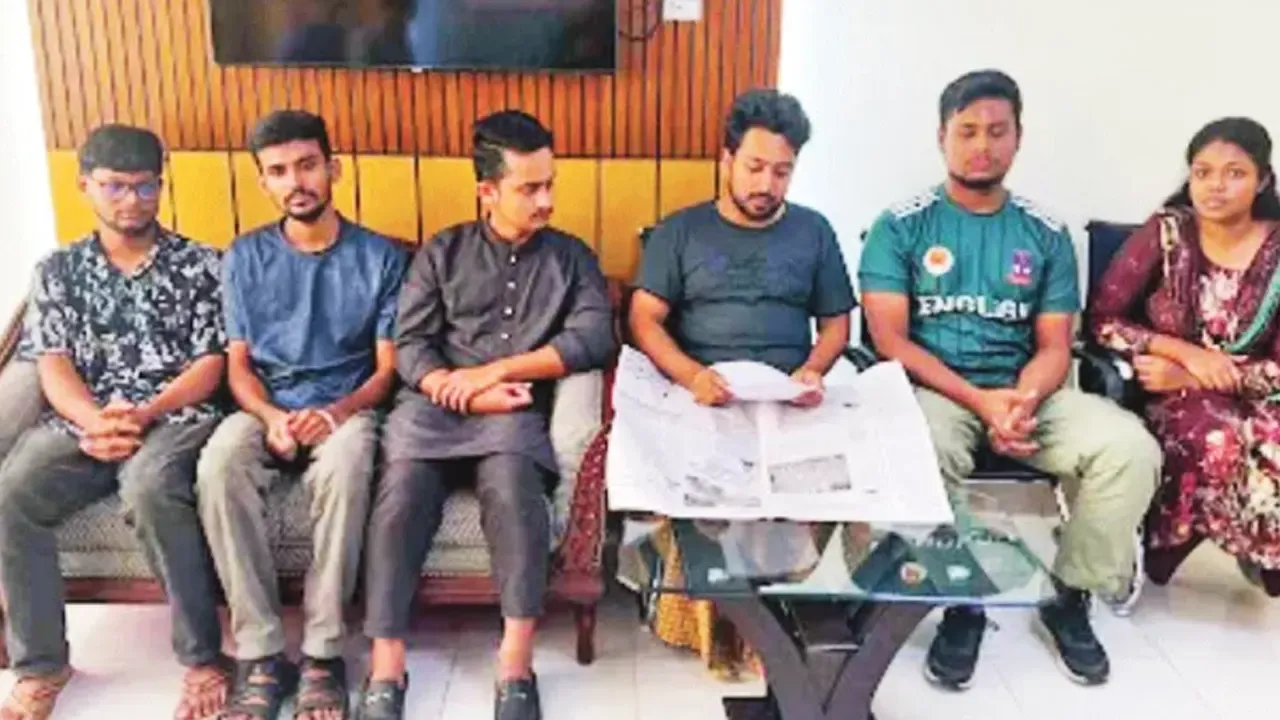 মুক্তির পর যৌথ বিবৃতি দিলেন ৬ সমন্বয়ক