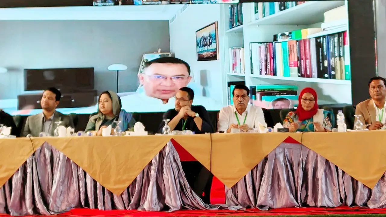 দেশের সম্পদের দিকে অনেকে লোলুপ দৃষ্টিতে তাকিয়ে রয়েছে : তারেক রহমান