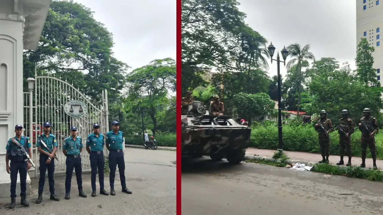 সুপ্রিম কোর্টের নিরাপত্তা জোরদার