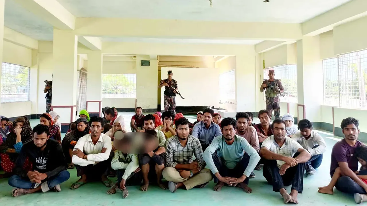 সিলেট সীমান্ত দিয়ে ৮২ জনকে পুশইন বিএসএফের