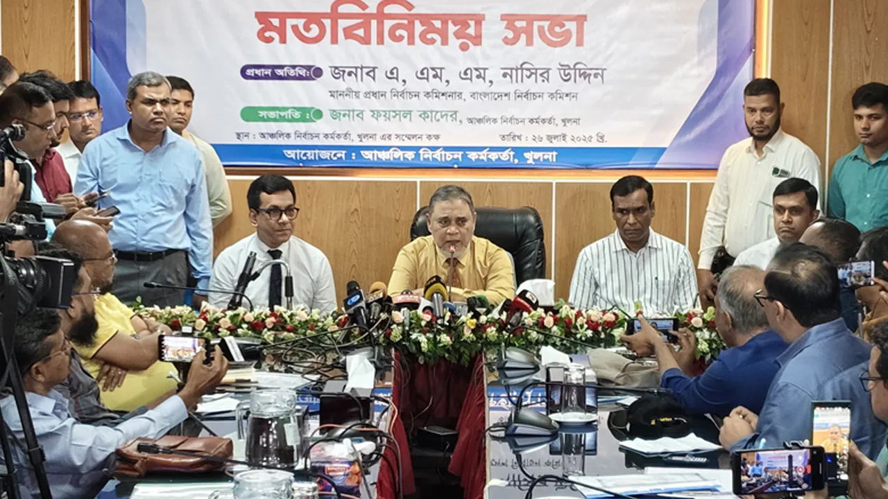 দিনের আলোতেই সব কার্যক্রম করতে চাই : সিইসি