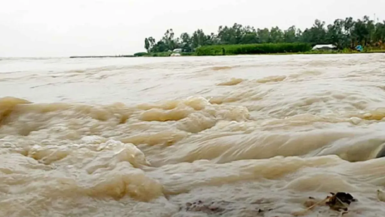 ভারী বৃষ্টিতে ৭ জেলায় বন্যার শঙ্কা