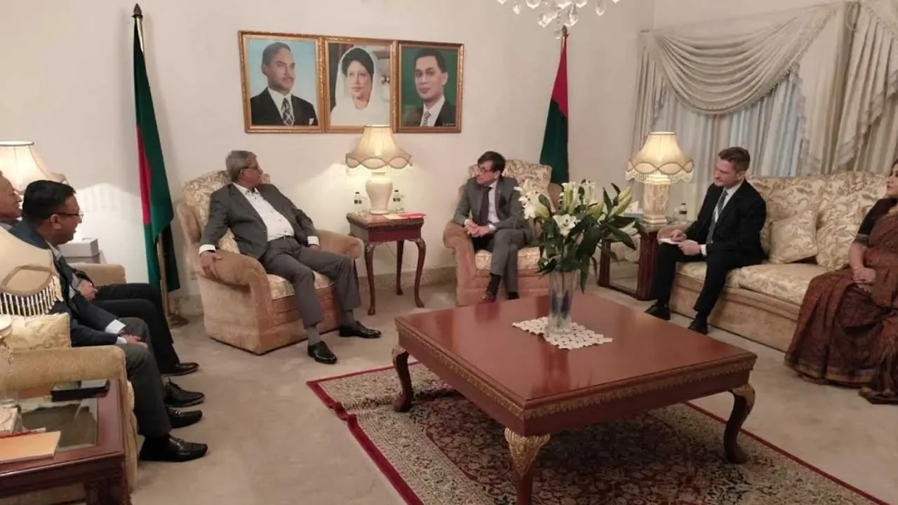 মির্জা ফখরুলের সঙ্গে ফ্রান্সের নতুন রাষ্ট্রদূতের সাক্ষাৎ