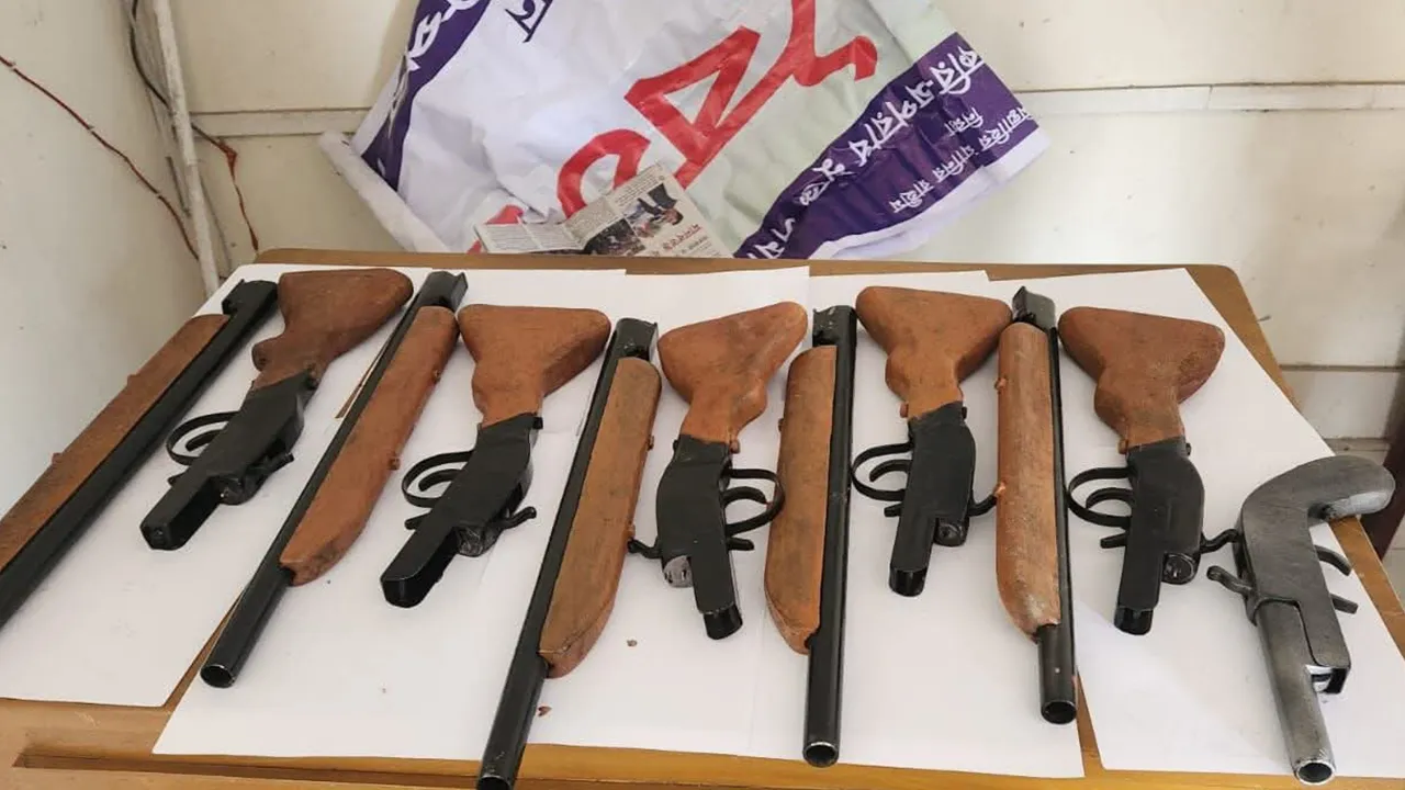 কবরস্থান থেকে ৬ আগ্নেয়াস্ত্র উদ্ধার