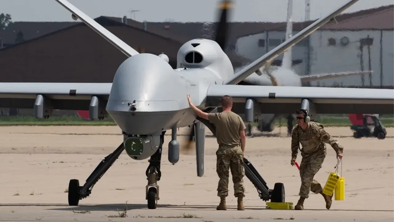 মার্কিন এমকিউ-৯ ড্রোন ভূপাতিত করল ইরান