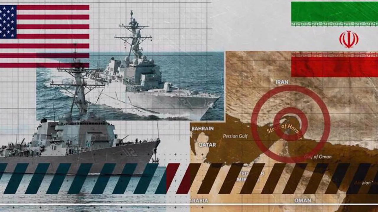 ইরানের তাড়া খেয়ে যেভাবে হরমুজ থেকে পালাল মার্কিন যুদ্ধজাহাজ