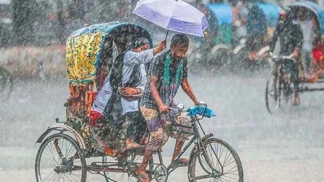 আগামী ৫ দিন দেশজুড়ে ভারী বৃষ্টির পূর্বাভাস