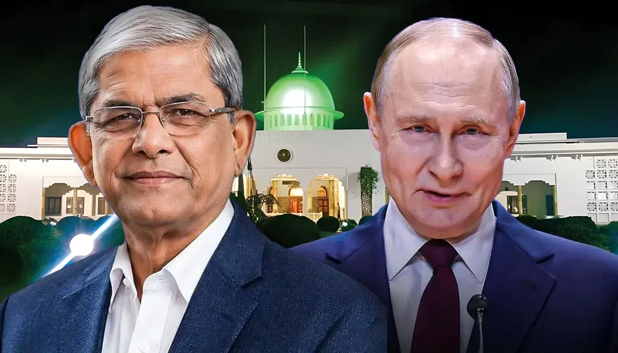 রাষ্ট্রপতি মির্জা ফখরুলকে পুতিনের অভিনন্দন