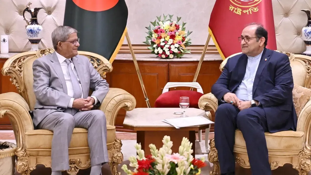 বাংলাদেশ-ইরানের বন্ধুত্বপূর্ণ সম্পর্ককে গুরুত্ব দেয়: রাষ্ট্রপতি