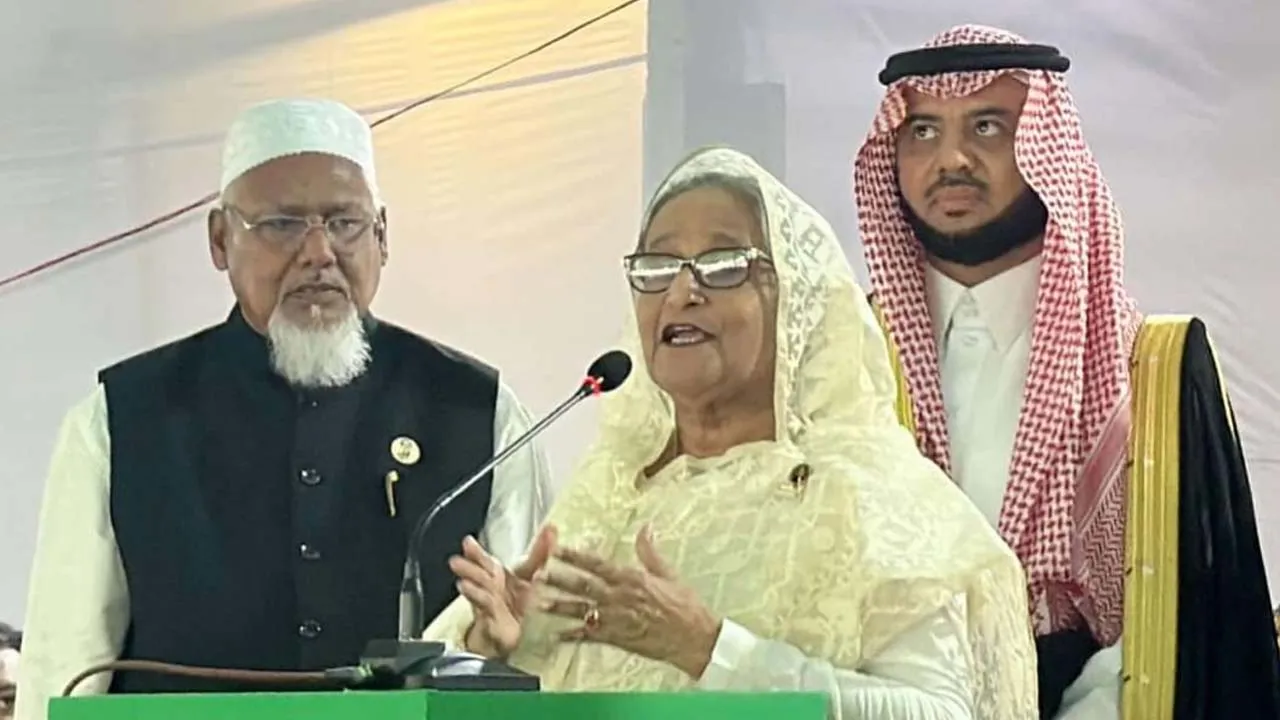 আরও ৫০ মডেল মসজিদ উদ্বোধন করলেন প্রধানমন্ত্রী