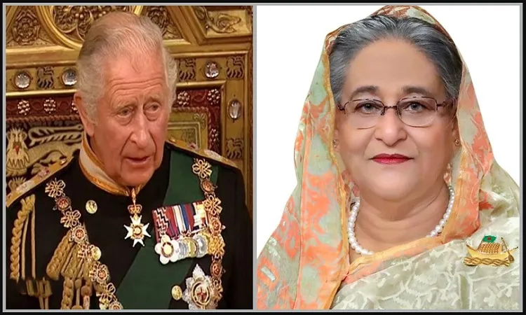 রাজা তৃতীয় চার্লসের সঙ্গে মতবিনিময় করলেন প্রধানমন্ত্রী