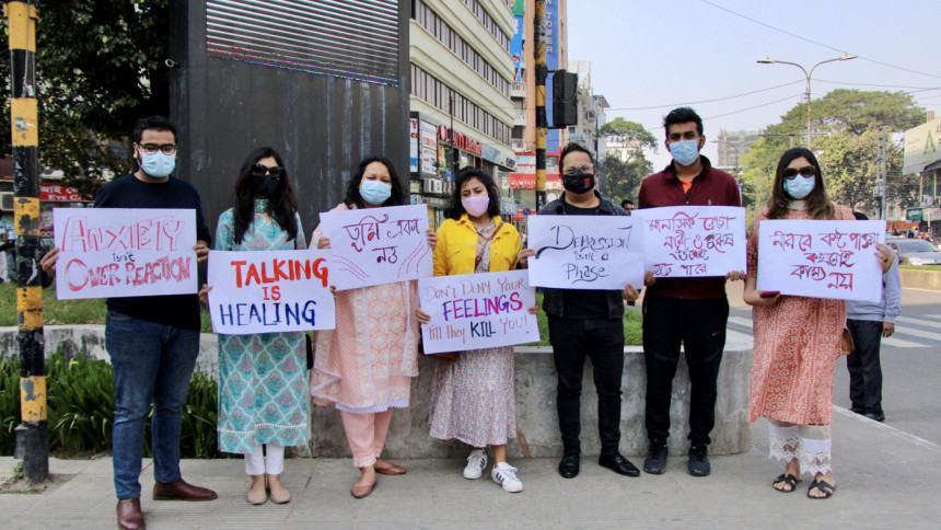 Taking to the streets to promote mental health awareness