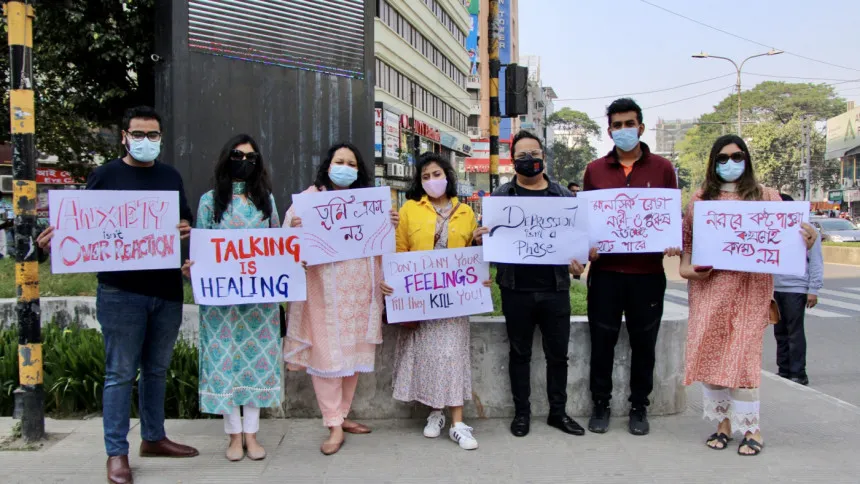 Taking to the streets to promote mental health awareness