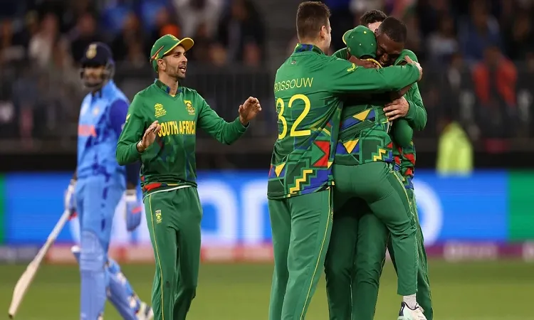 দক্ষিণ আফ্রিকার বিপক্ষে ভারতের সংগ্রহ ১৩৩