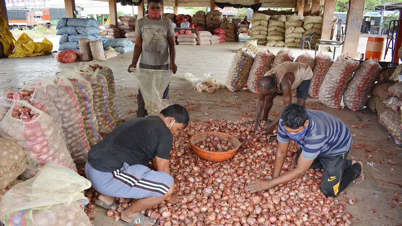 সীমান্তে পচছে ৩০ হাজার টন ভারতীয় পেঁয়াজ, কেজি বিক্রি হচ্ছে ২ রুপিতে