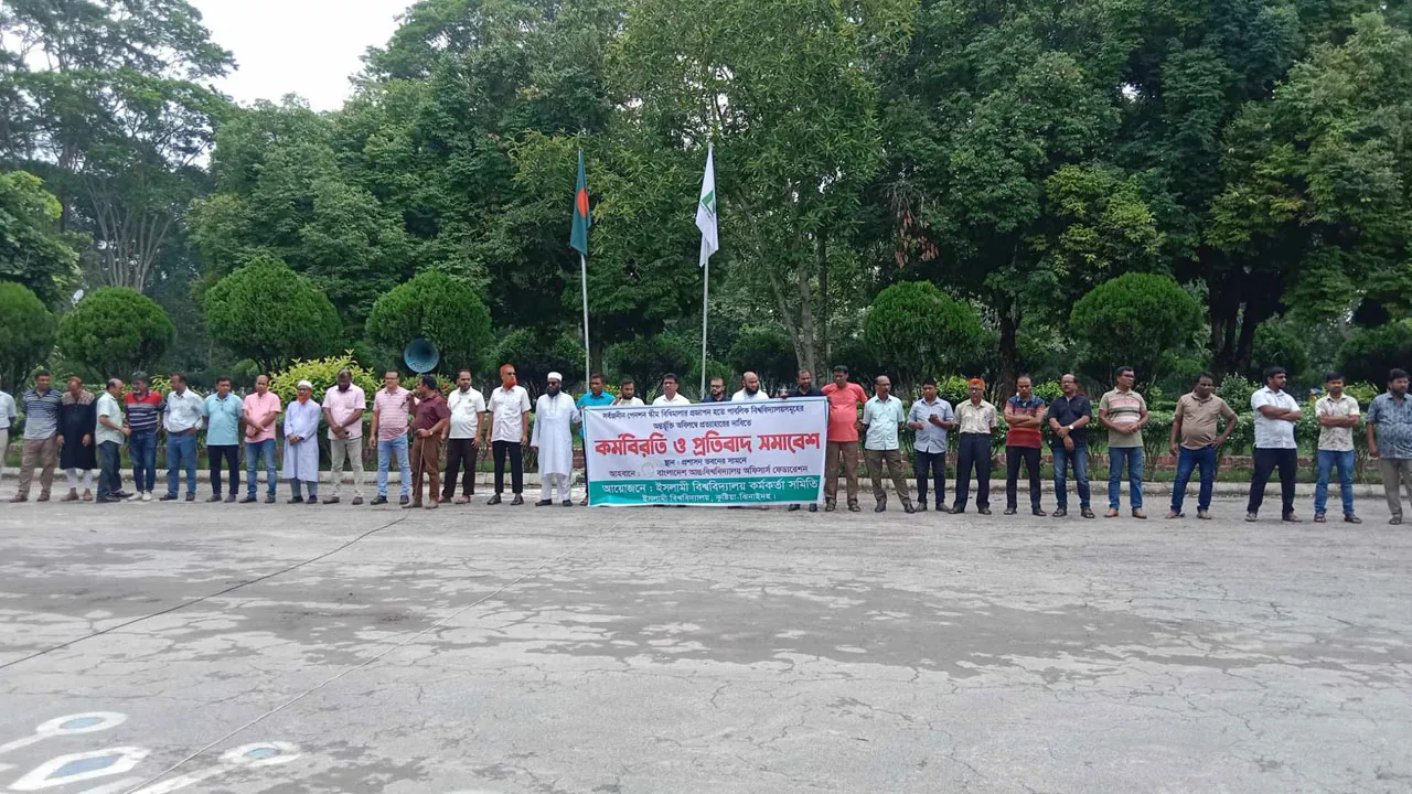 সর্বাত্মক কর্মবিরতিতে বিশ্ববিদ্যালয় শিক্ষকরা