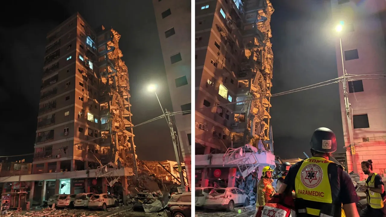 ইরানের ক্ষেপণাস্ত্র হামলার পর ইসরায়েলে খোঁজ মিলছে না ৩৫ জনের