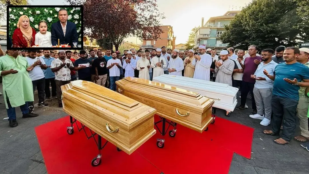 কফিনে দেশে ফিরছে একই পরিবারের ৩ জন