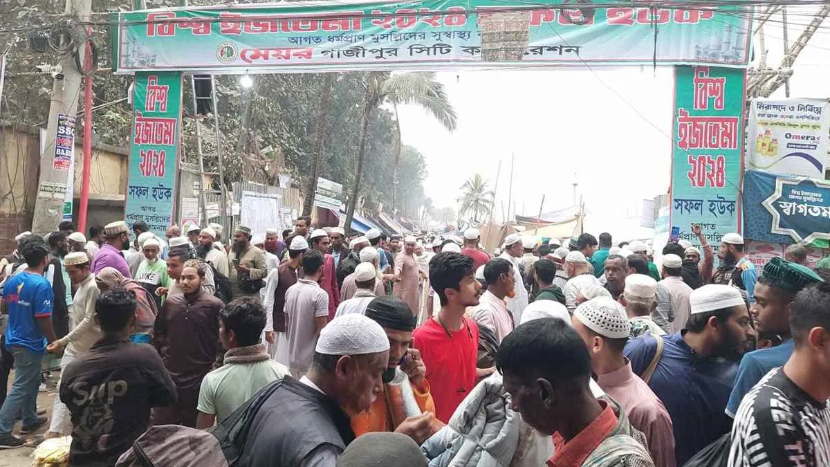বিশ্ব ইজতেমার প্রথম পর্ব শুরু, জনসমুদ্র তুরাগ তীরে