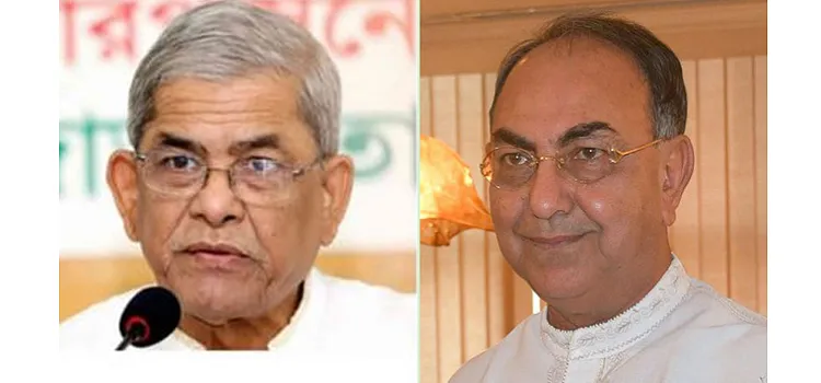 মির্জা ফখরুল ও মির্জা আব্বাস কারাগারে