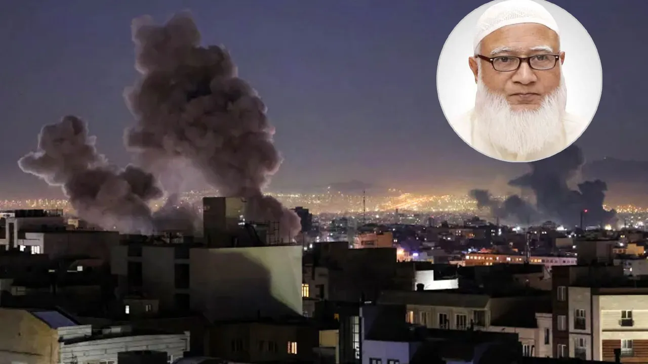 ইরানে হামলায় উদ্বেগ জানালেন জামায়াত আমির