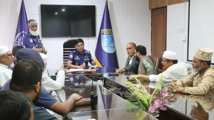 লংমার্চ সফল করতে গোপালগঞ্জ প্রশাসনের সাথে জামায়াত নেতাদের বৈঠক