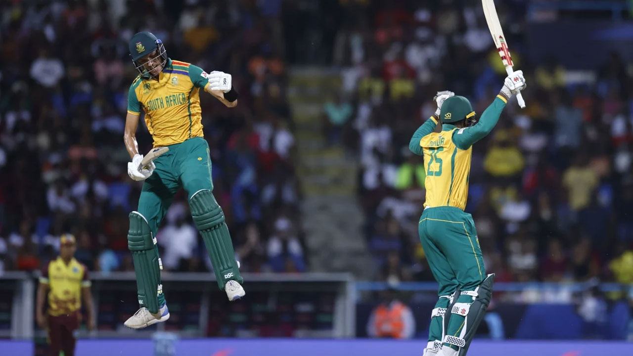 অ্যান্টিগায় নীরবতা নামিয়ে সেমিফাইনালে দক্ষিণ আফ্রিকা