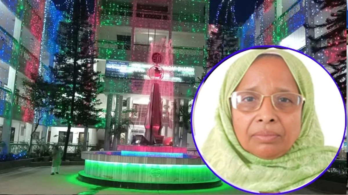 অভিষেক অনুষ্ঠানে যোগ দিয়েছেন নগরমাতা জায়েদা খাতুন