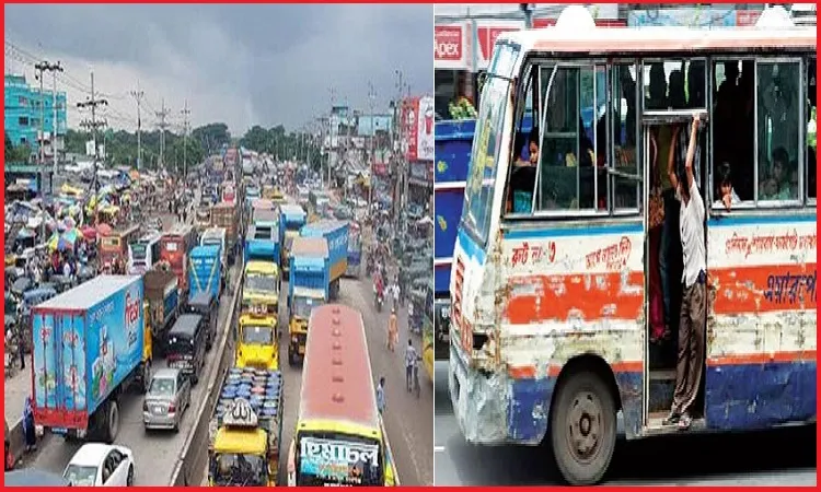মেয়াদহীন যানবাহন ও ঝুঁকিপূর্ণ চলাচল, যেন আইন ভাঙার প্রতিযোগিতা