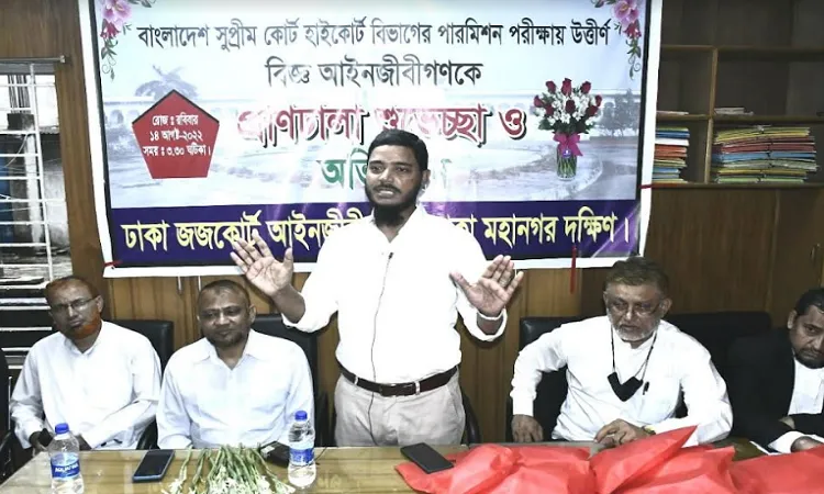 ইসলামী অনুশাসন প্রতিষ্ঠার মাধ্যমেই আইনের শাসন নিশ্চিত করা সম্ভব : ড. মাসুদ