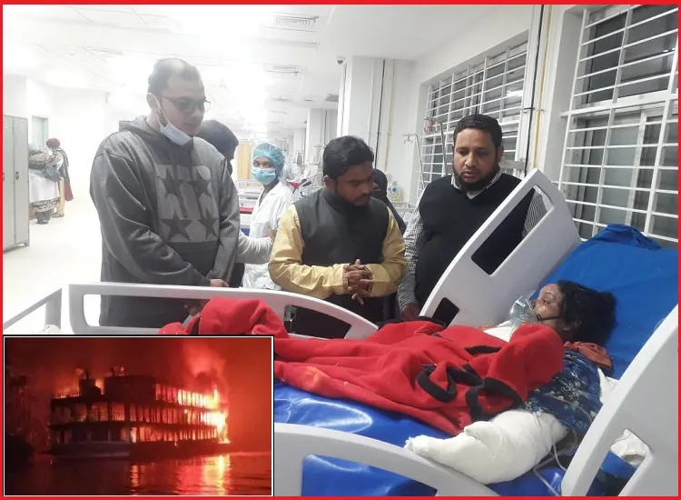 লঞ্চে অগ্নিকান্ডে ক্ষতিগ্রস্তদের সহযোগিতায় থাকবে জামায়াত: দেলাওয়ার হোসেন