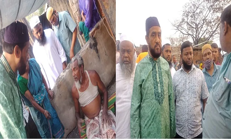 অগ্নিদুর্গতদের দুর্দশা লাঘবে সবাইকে ঐক্যবদ্ধভাবে কাজ করতে হবে : সেলিম উদ্দিন
