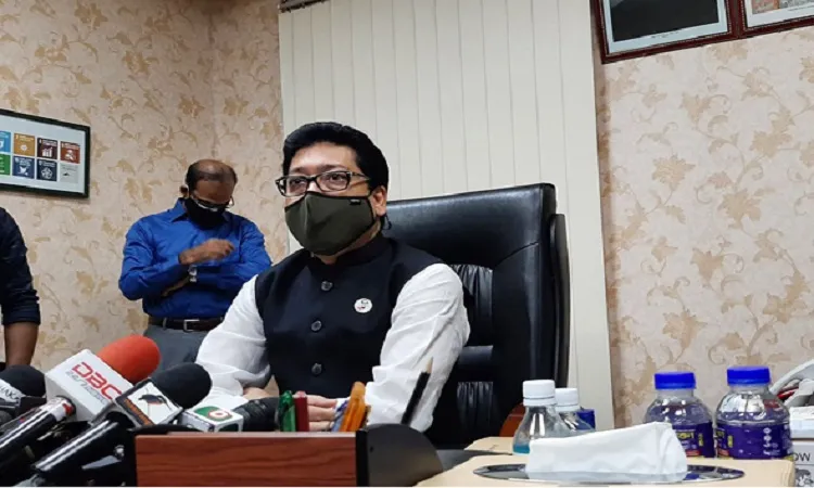 মাস্ক ছাড়া বের হলেই জরিমানা: জনপ্রশাসন প্রতিমন্ত্রী