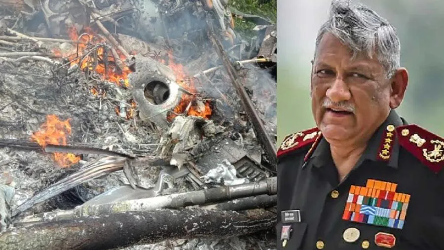ভারতে সামরিক হেলিকপ্টার বিধ্বস্ত : সিডিএস রাওয়াত অগ্নিদগ্ধ হলেও স্ত্রীসহ নিহত ৫