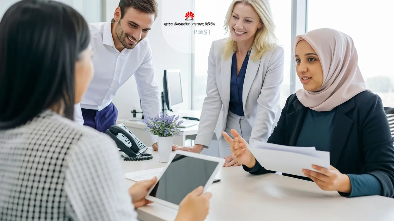 হুয়াওয়ে টেকনোলজিস বাংলাদেশ লিমিটেড নিয়োগ
