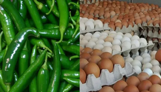 রাজধানীর বাজারে ডিম ও ‍কাঁচামরিচের সংকট
