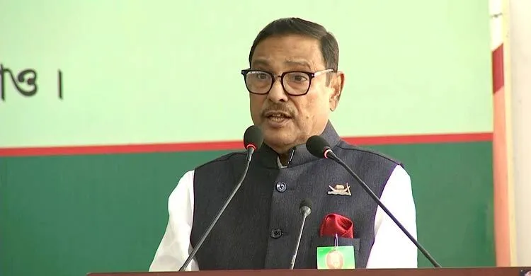 প্রধানমন্ত্রী মাত্র সাড়ে ৩ ঘণ্টা ঘুমান : ওবায়দুল কাদের