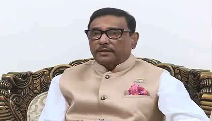 স্বাস্থ্য পরীক্ষা করতে সিঙ্গাপুর যাচ্ছেন ওবায়দুল কাদের