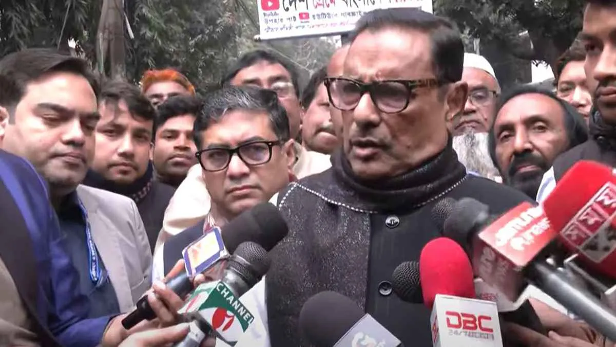 নতুন সরকারের যেসব চ্যালেঞ্জের কথা জানালেন কাদের