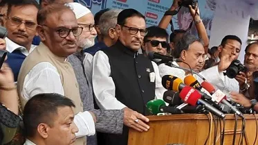 শেষ বার্তা দিচ্ছি, শেখ হাসিনা নির্বাচনকালীন সরকারপ্রধান থাকবেন: কাদের