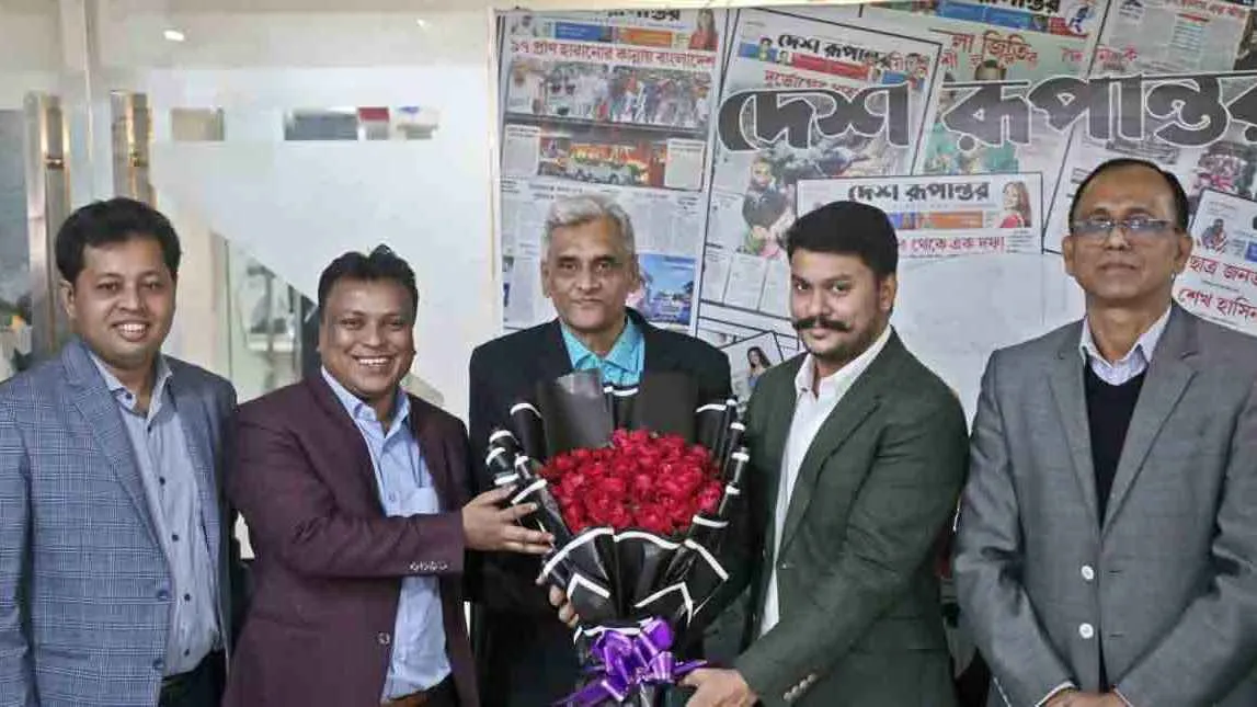 দেশ রূপান্তর পত্রিকার নতুন সম্পাদক কামাল উদ্দিন সবুজ