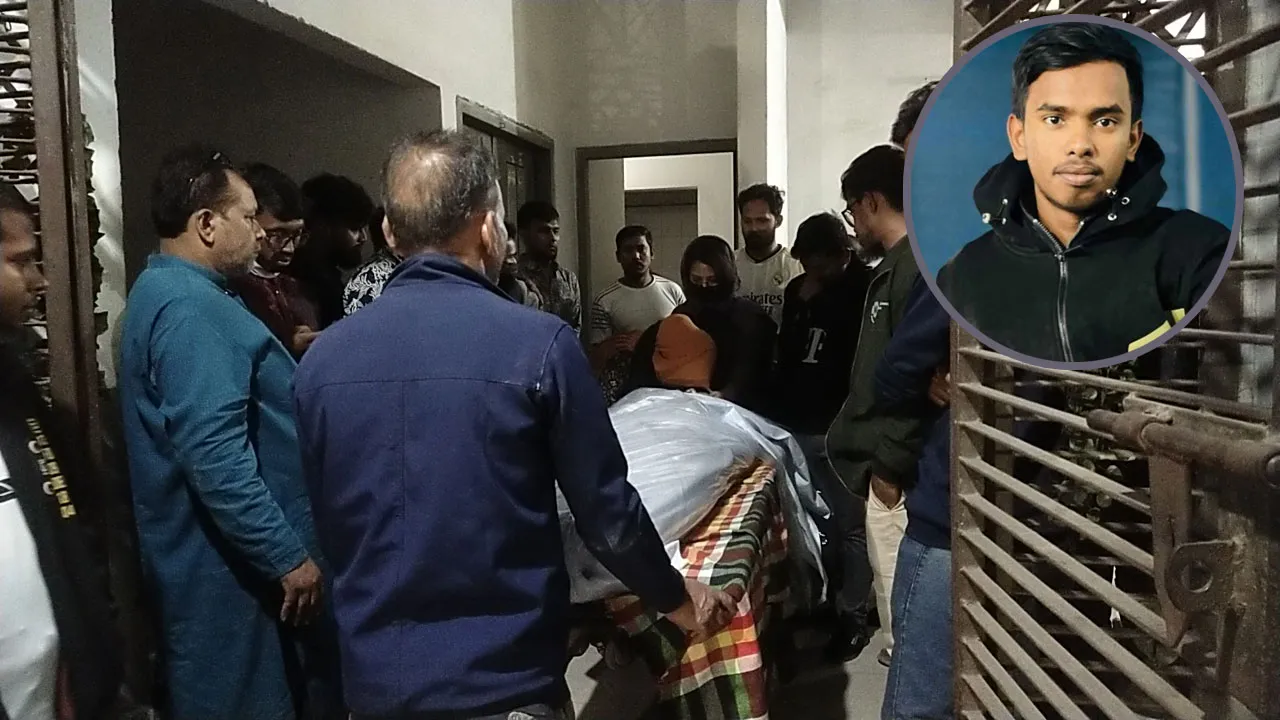 হামলায় নিহত যুবকের ময়নাতদন্ত সম্পন্ন, নেওয়া হচ্ছে শহীদ মিনারে