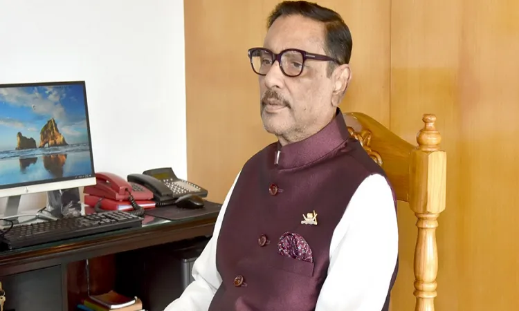 পুলিশকে প্রতিপক্ষ বানাচ্ছে বিএনপি : ওবায়দুল কাদের