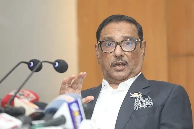 জিএম কাদের সংসদে নিয়ম লঙ্ঘন করে কথা বলেছেন : ওবায়দুল কাদের